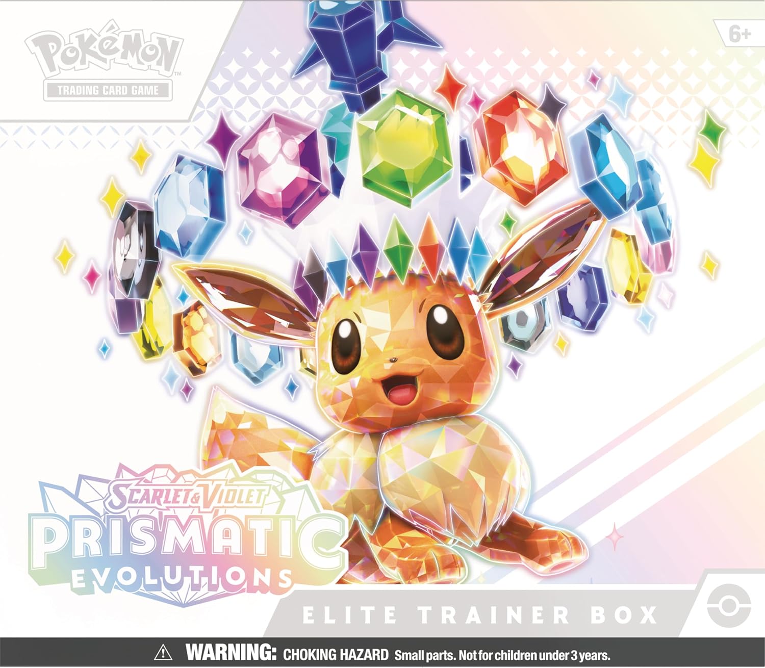Pokemon TCG Scarlet & Violet 8.5 Prismatic Evolutions Elite Trainer Box