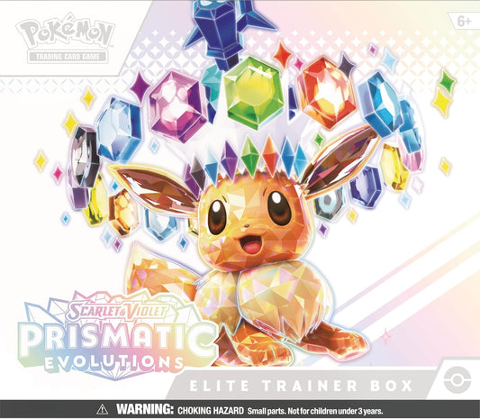 Pokemon TCG Scarlet & Violet 8.5 Prismatic Evolutions Elite Trainer Box